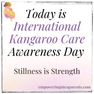 Stillness is strength. 💚

In the NICU, some of the most powerful moments happen in the quiet. 

A parent holding their baby skin-to-skin. 

Tiny fingers wrapped around a parent’s finger. 

Hearts regulating together. 

Slow, quiet breaths. 

Safety being felt.

That is the power of kangaroo care.

These are not small moments. 
They are monumental moments that help shape the foundation of an infant’s future — supporting bonding, brain development, regulation, healing, and connection.

Today on International Kangaroo Care Awareness Day, we celebrate the beauty and importance of skin-to-skin care for babies and families everywhere.

Join the movement: Share your skin-to-skin photo. Promote kangaroo care. 💚
Advocate for parental presence and connection in the NICU — today and every day.

#kangaroocare #nicuparents #nicunurse #nicubaby #nicumom