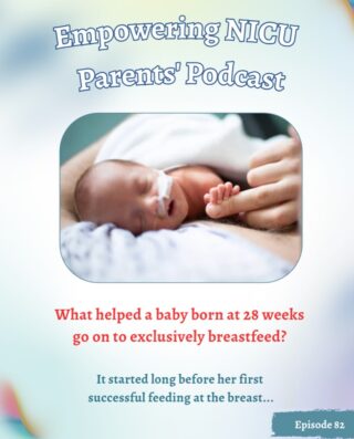 A baby born at 28 weeks who went on to exclusively breastfeed after leaving the NICU... 💛

How did they get there?

For Liz and Lucy, it started long before the first successful feeding at the breast—with early education, learning Lucy’s cues, positive feeding experiences, and a NICU culture that empowered Liz to be an active part of her baby’s care.

In honor of Breastfeeding Awareness Month, we’re resharing one of our most recent podcast episodes and a story that beautifully shows what can be possible when NICU parents are intentionally educated, supported, and empowered from the very beginning of their baby’s NICU journey.

🎧 More Than Feeding: How the Infant-Driven Feeding® Program Empowers NICU Parents
Hear Liz’s story and learn from Lisa Kleinz of Dr. Brown’s Medical about the Infant-Driven Feeding® (IDF®) Program and the growing evidence supporting its impact on babies and families.

Because sometimes the path to breastfeeding begins long before a baby ever feeds at the breast. 💛

#BreastfeedingAwarenessMonth #NICUParents #Breastfeeding #empoweringnicuparents #familycenteredcare